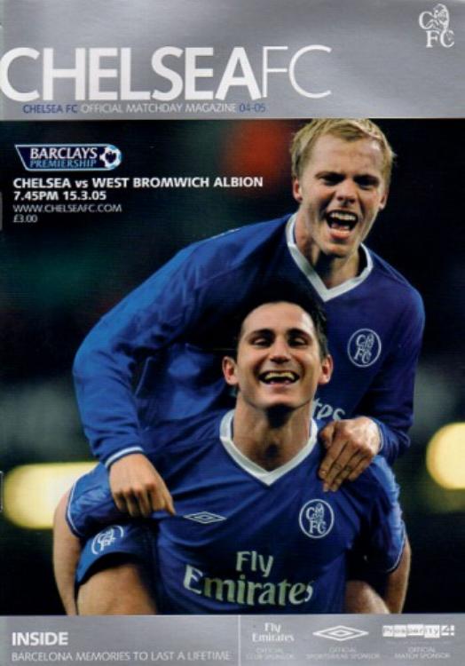 2004/05 - CHELSEA v WEST BROM